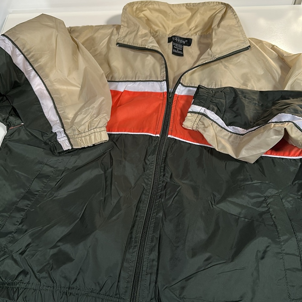 LAVON Windbreaker Colorblock Jacket